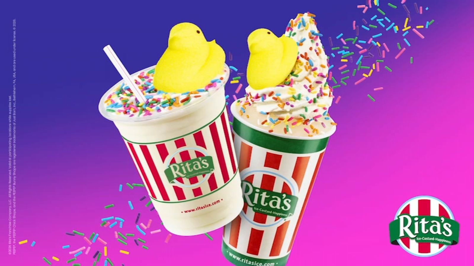 Rita's celebrating first day of spring with free Italian ice