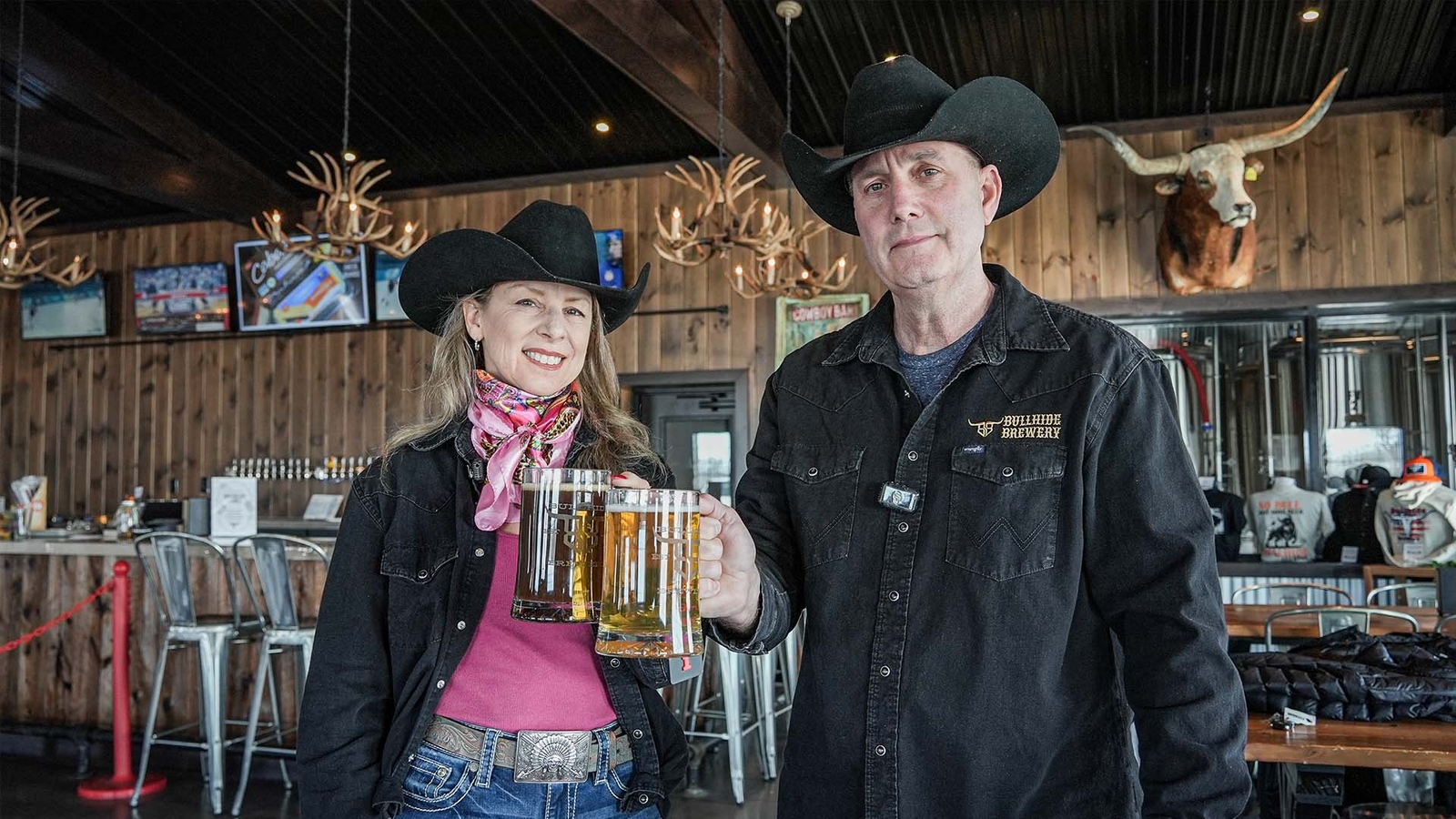Dress, eat, and drink like a cowboy at Bullhide Brewery in South Jersey