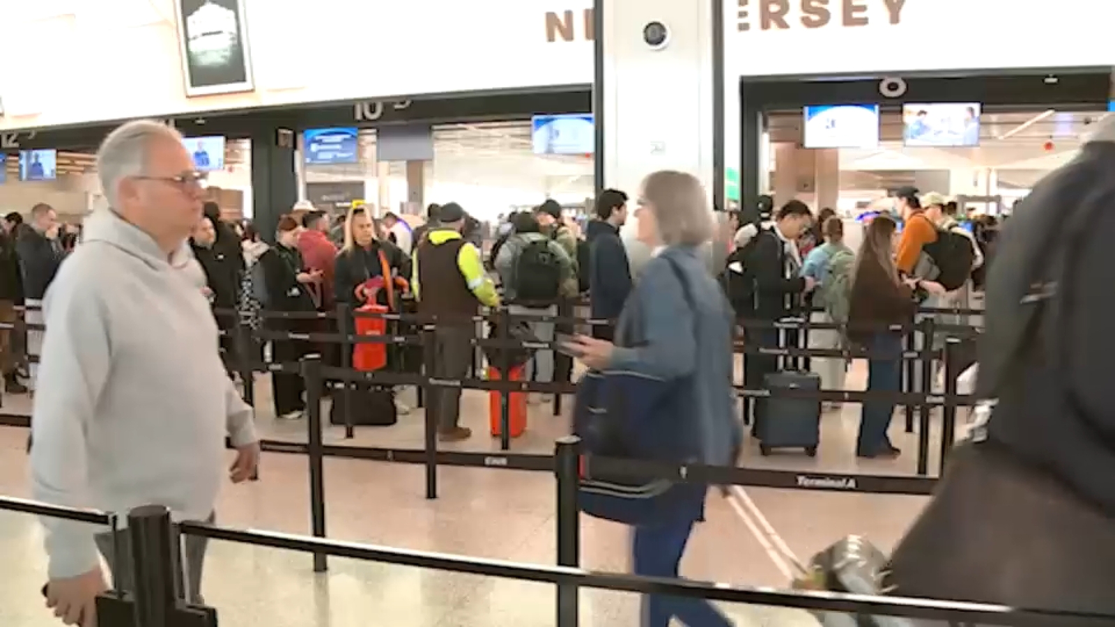 Airport travel chaos continues as DHS shutdown impacts staffing during spring break surge