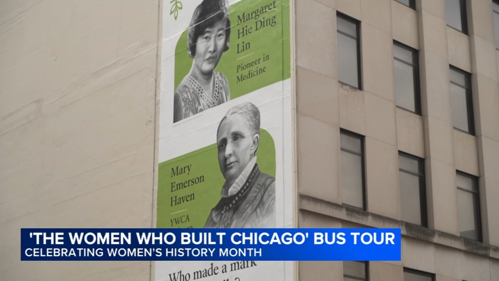 'Women Who Built Chicago' bus tour celebrating Women's History Month