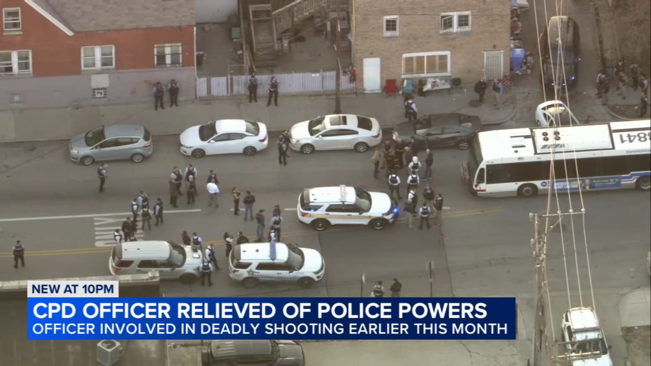 CPD officer involved in deadly shooting on NW Side relieved of powers