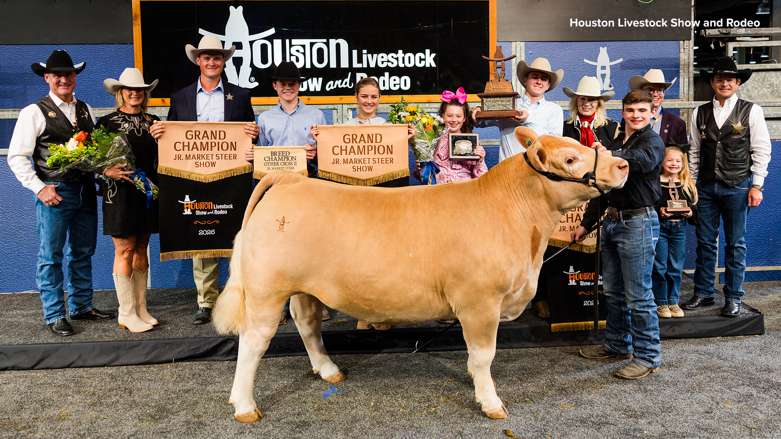 Grand Champion Steer sells for record $1.5 million at 2026 Houston Livestock Show and Rodeo