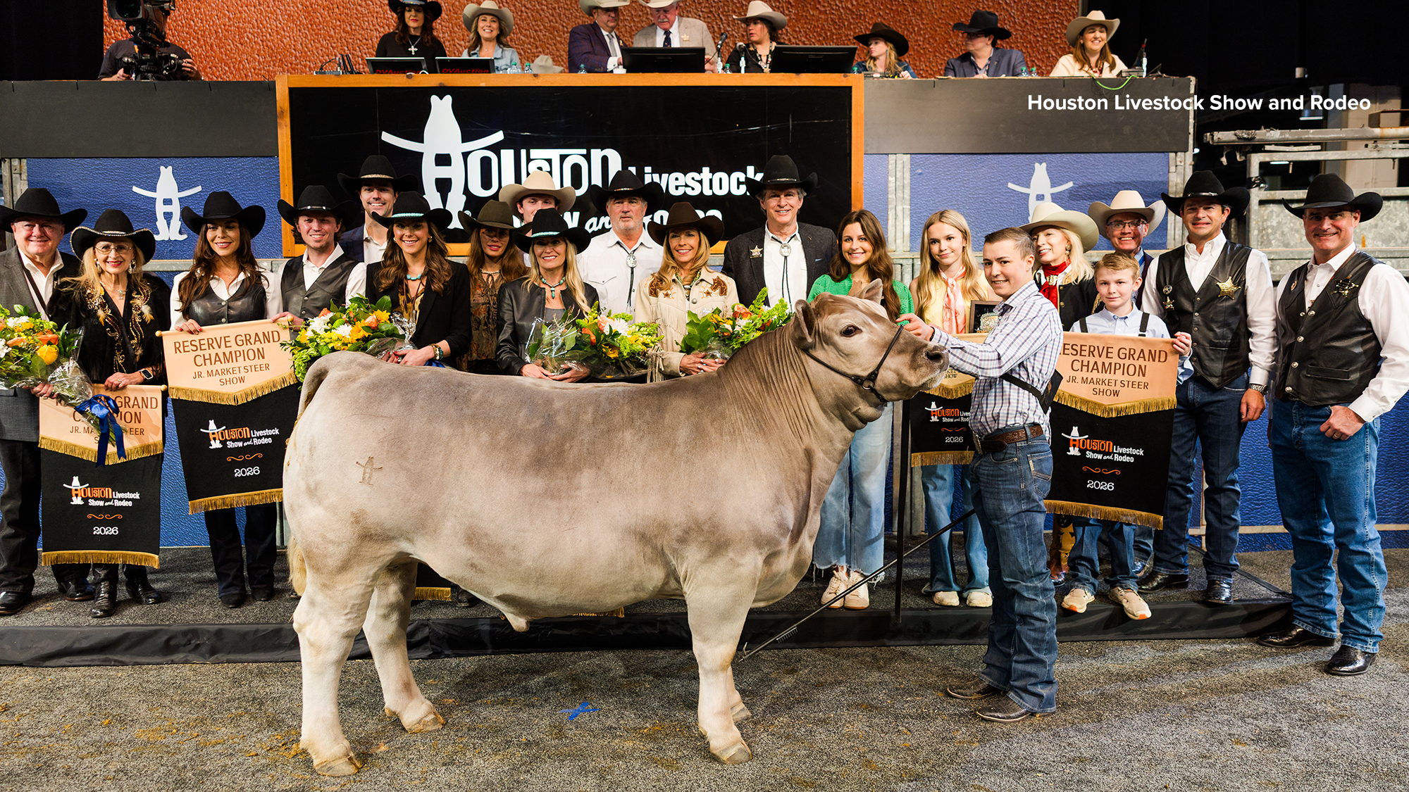 Ryan, the reserve's senior leader, set a record of his own, selling for $750,000 at the Houston Livestock Show and Rodeo.