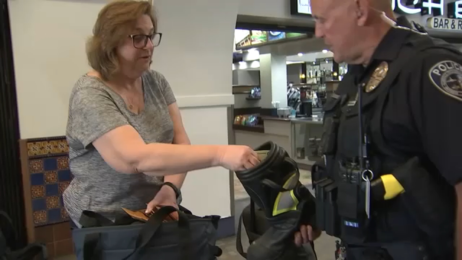 Hollywood Burbank Airport first responders raising money for TSA agents with 'fill-the-boot' drive