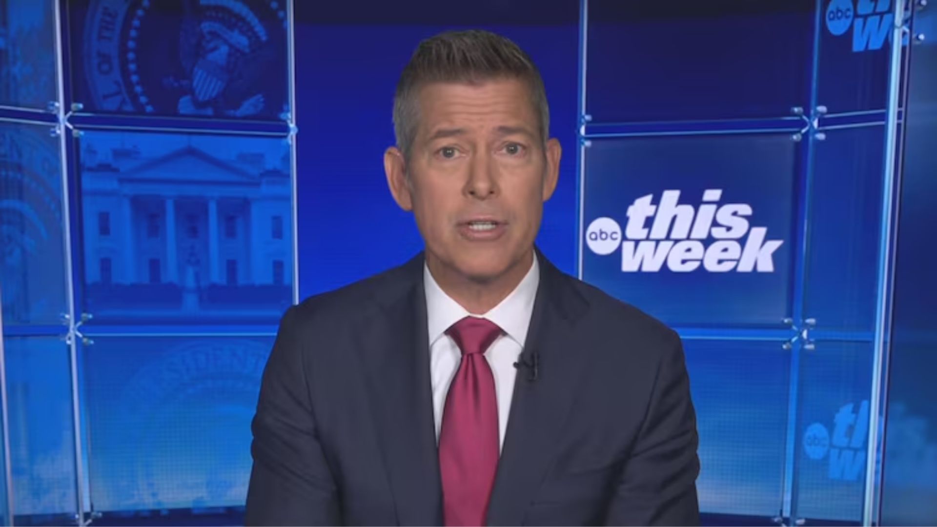 Transportation Secretary Sean Duffy appears on ABC News' "This Week" on March 22, 2026.