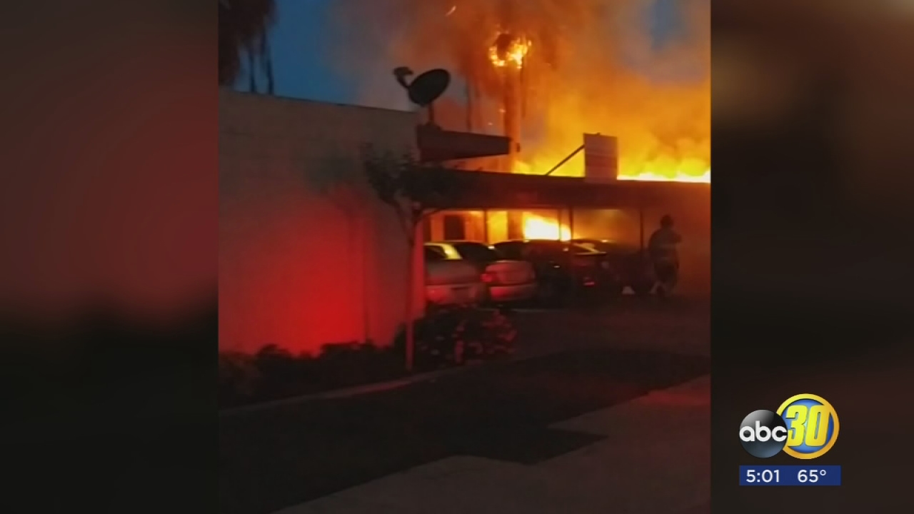 Man found dead in Central Fresno Apartment Fire