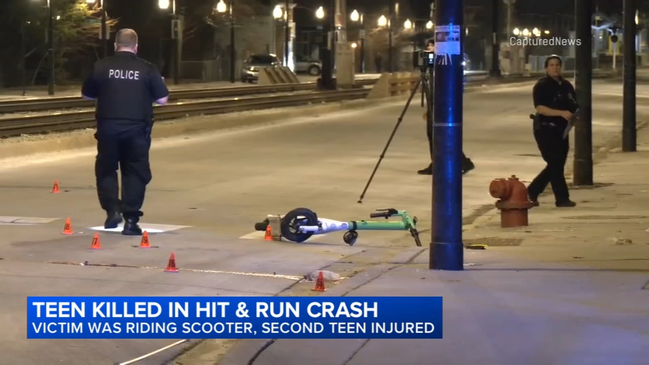 Teen on scooter killed in hit-and-run crash ID'd, another injured