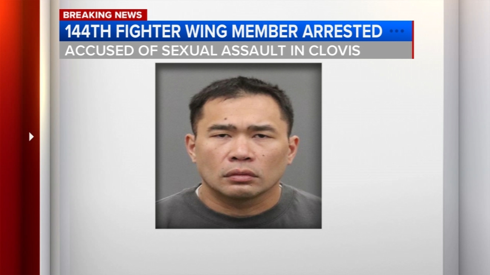 144th Fighter Wing member arrested after alleged sexual assault in Clovis, police say
