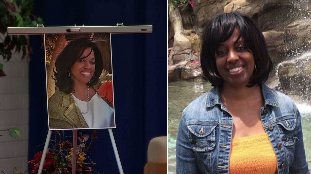 Slain San Bernardino teacher honored in service