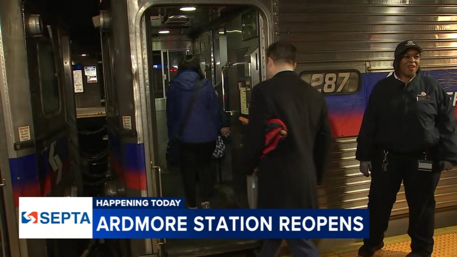 SEPTA's Ardmore Regional Rail station reopens following years of construction delays