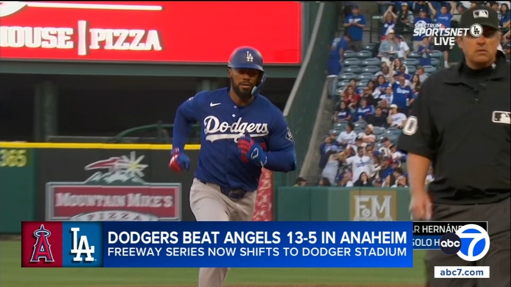 Dodgers, Angels kick off Freeway Series in Anaheim