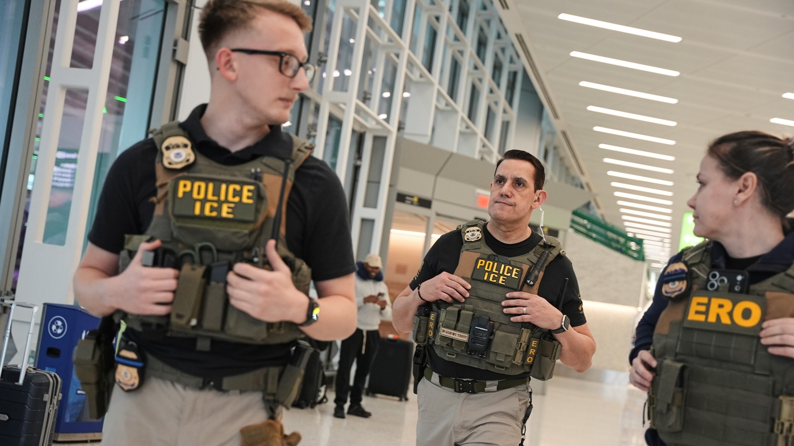 ICE agents deployed to airports as partial government shutdown triggers delays, frustrates travelers