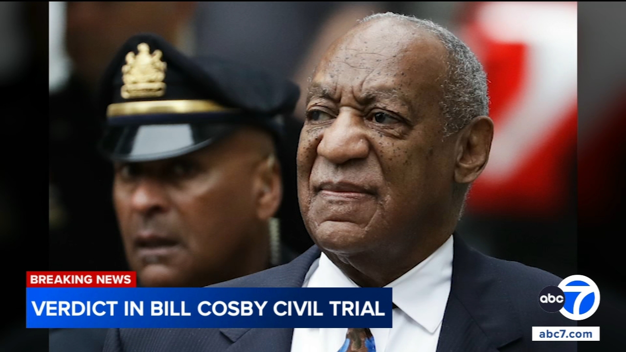 Jury finds that Bill Cosby sexually assaulted woman in 1972 and awards her nearly $60 million