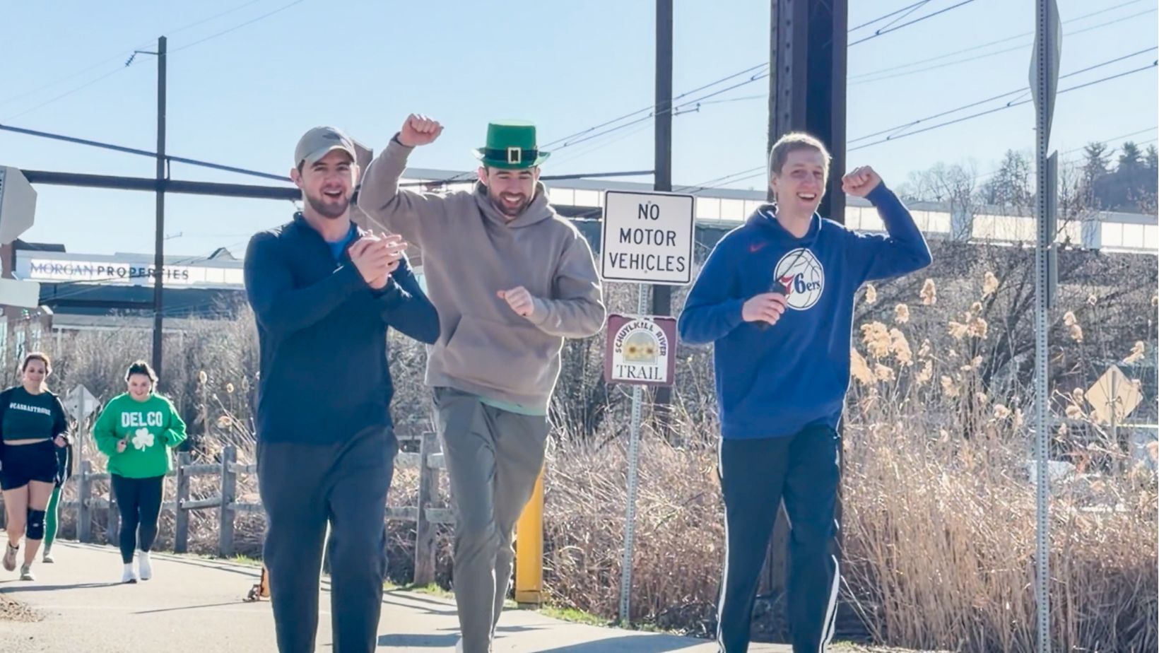 The Conshohocken Running Club provides a social environment to get your steps in