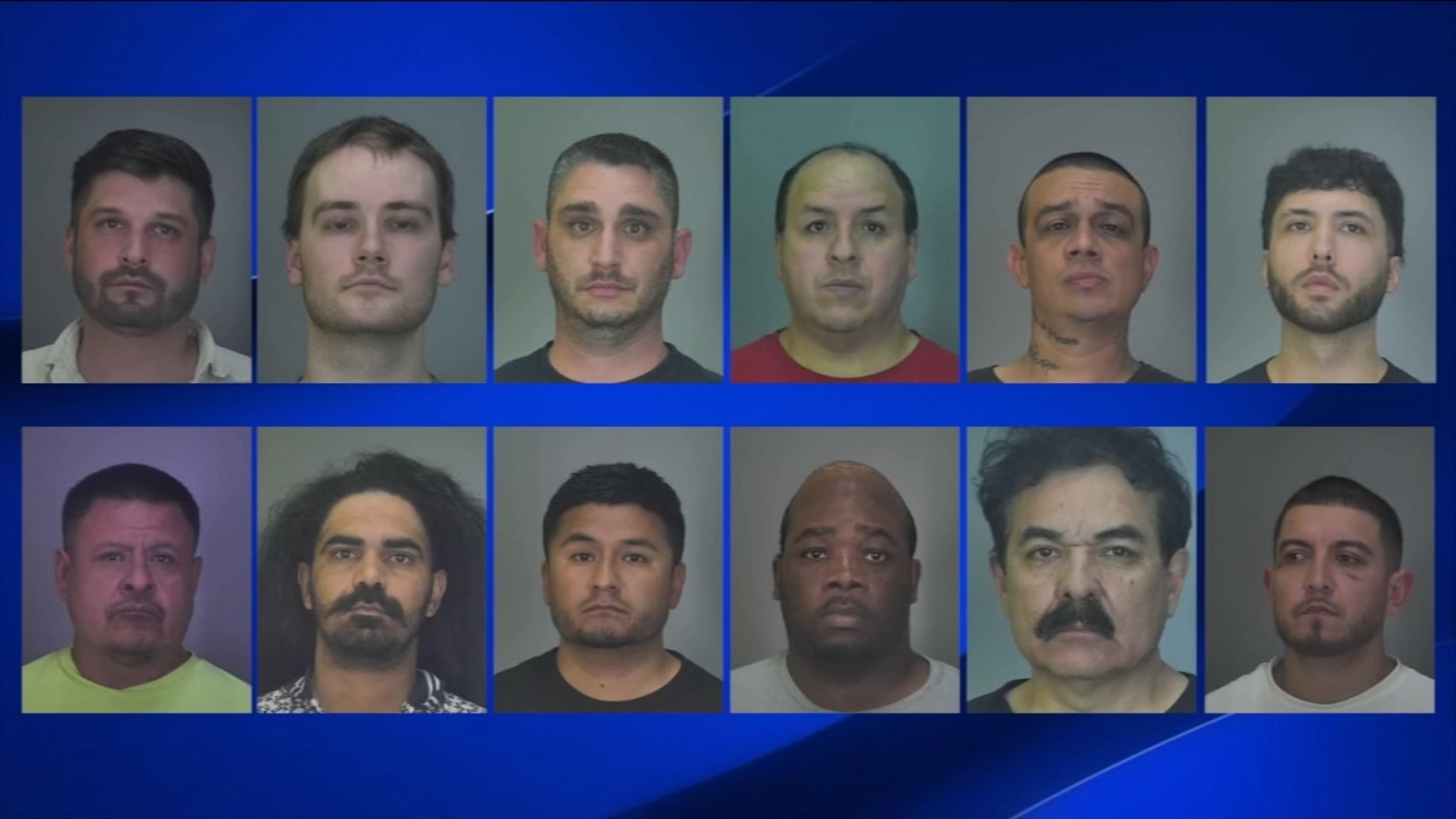 12 arrested in online child predator sting operation out of Merced