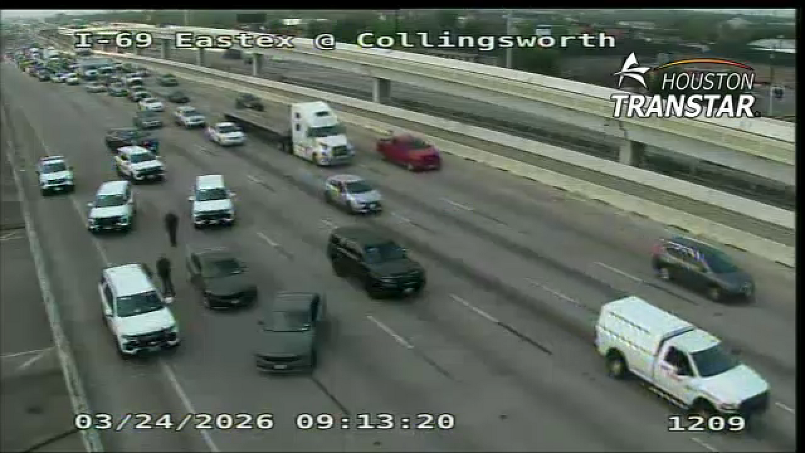 Precinct 1 deputy injured in crash on IH-69 at Collingsworth, authorities confirm