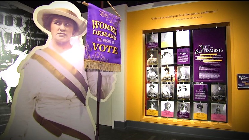 NCC's 19th Amendment exhibit explains how women won the right to vote