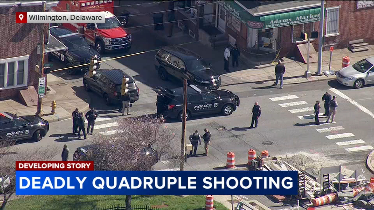 2 dead after shooting in Wilmington; 2 other victims in critical condition