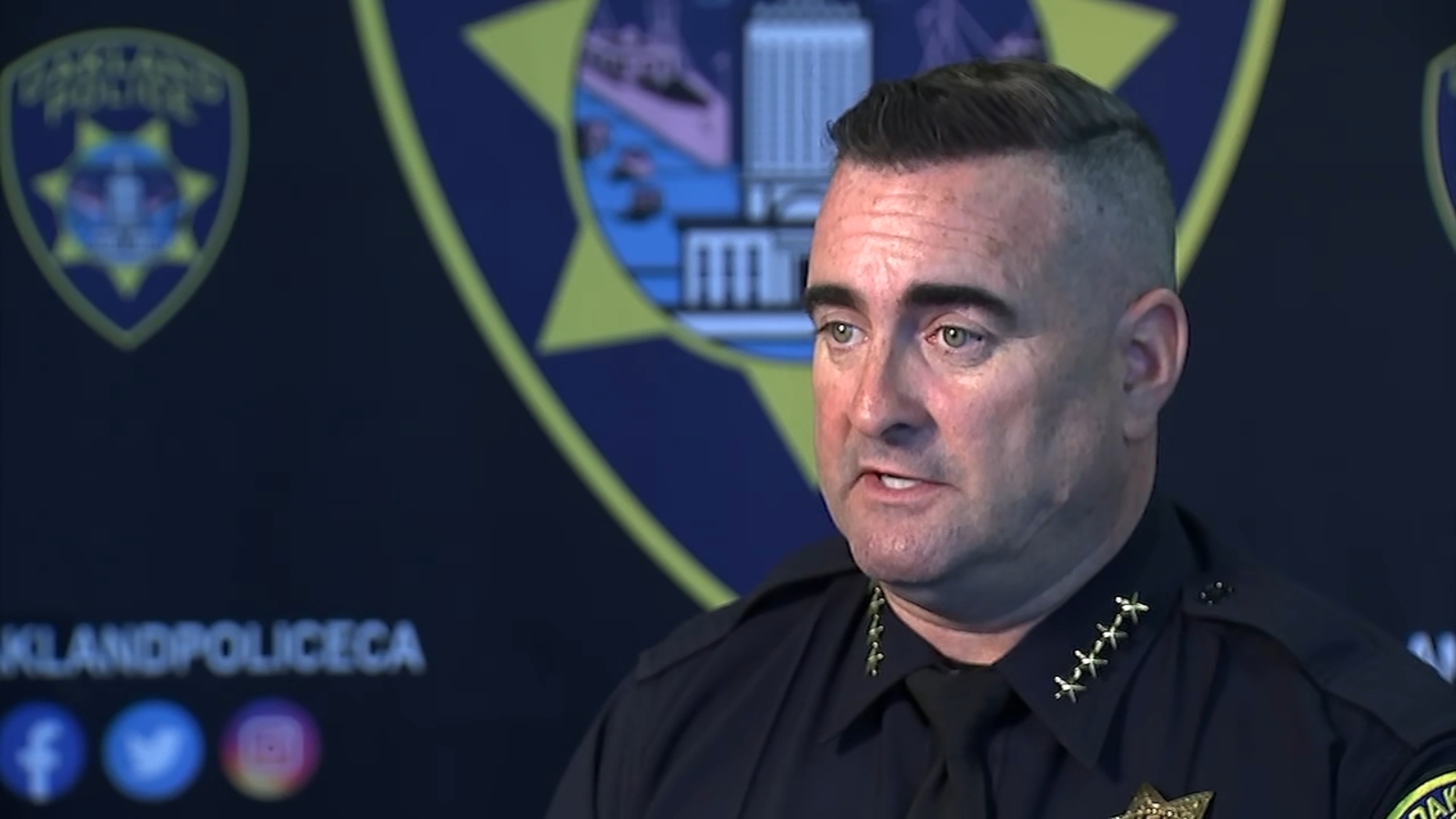 One-on-one interview with interim Oakland police chief as he vies to become permanent head