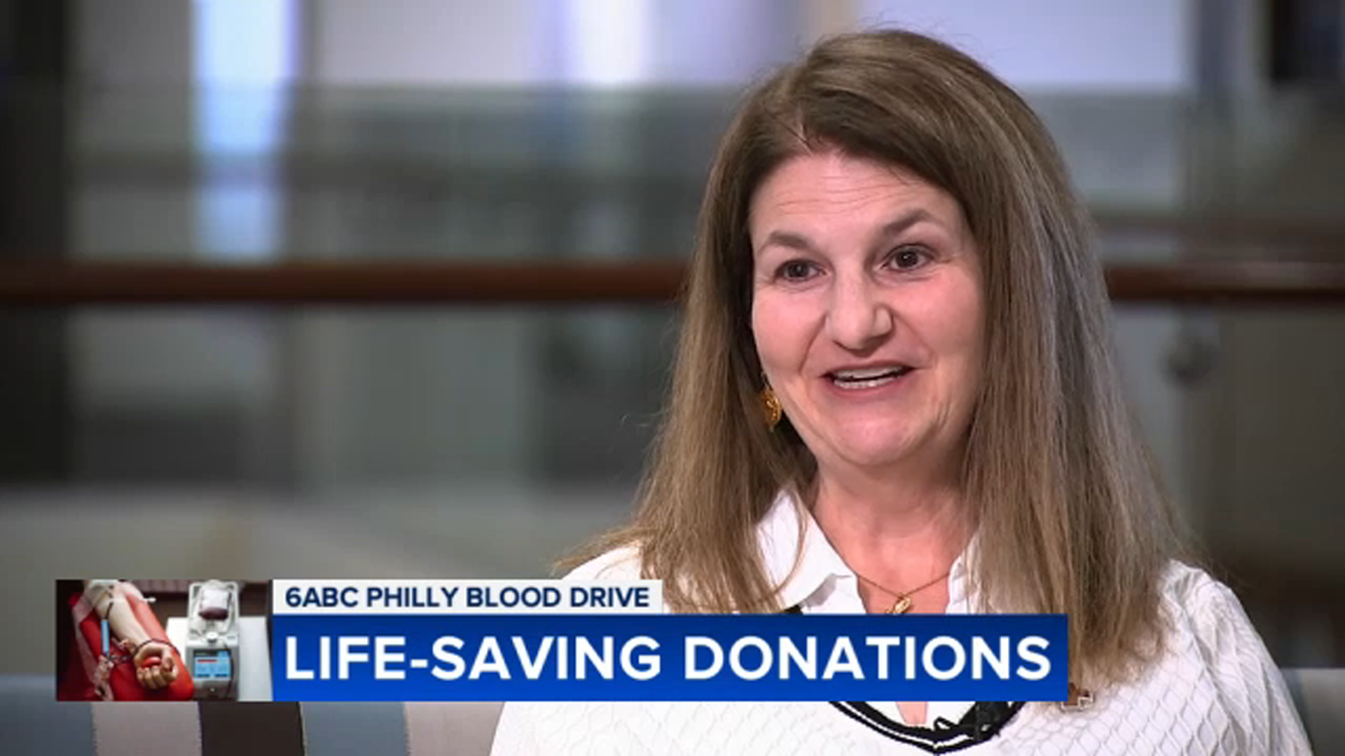 Red Cross volunteer saved by blood donors shares her own story