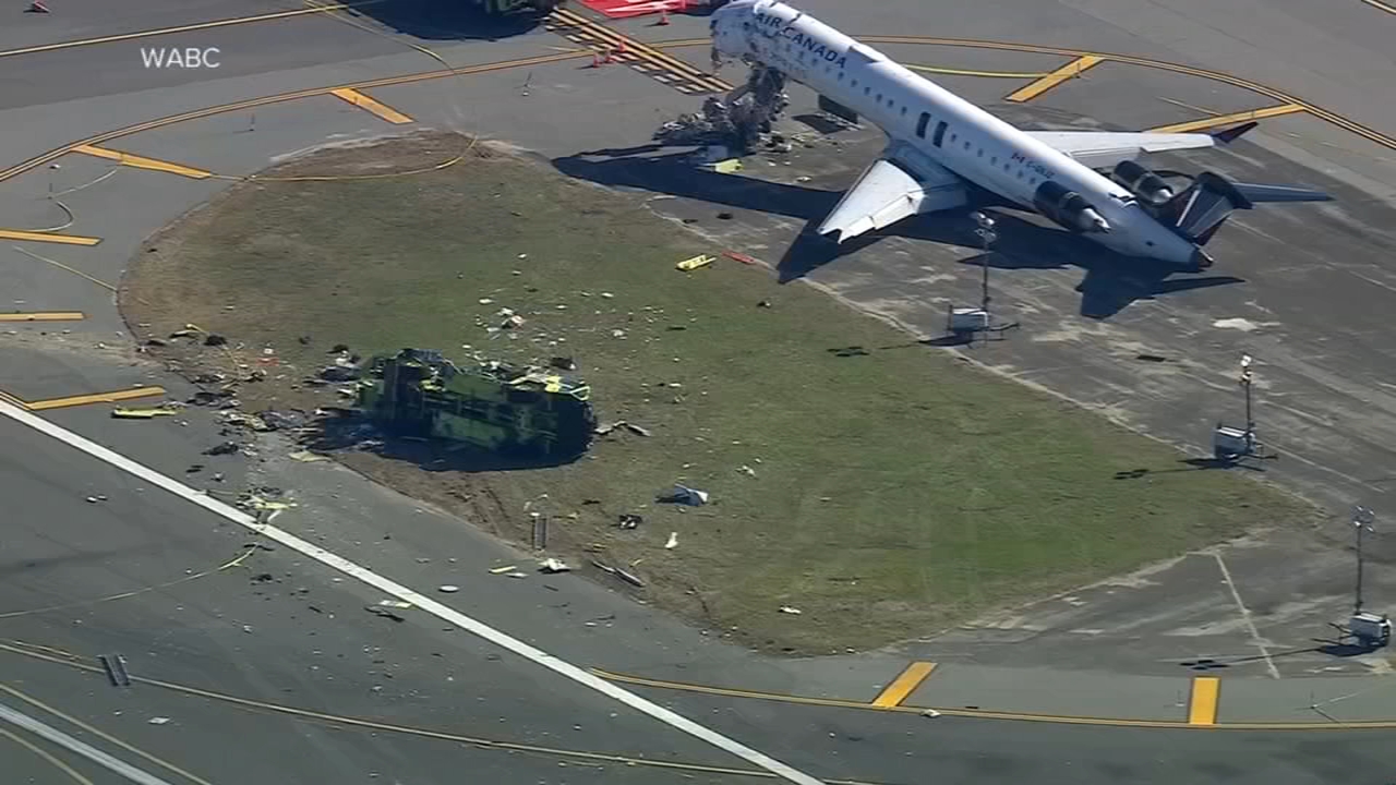 LaGuardia Airport crash: Air Canada pilot Antoine Forest ID'd; Runway  safety system 'did not alert,' NTSB says - ABC7 Los Angeles