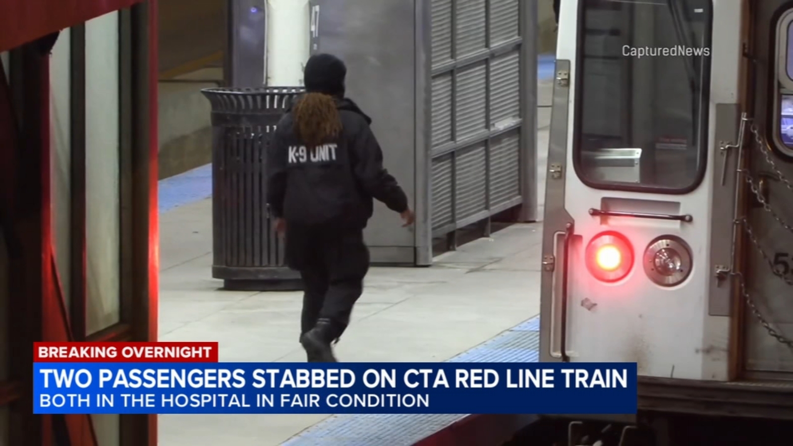 2 stabbed on CTA Red Line train on South Side, Chicago police say ...