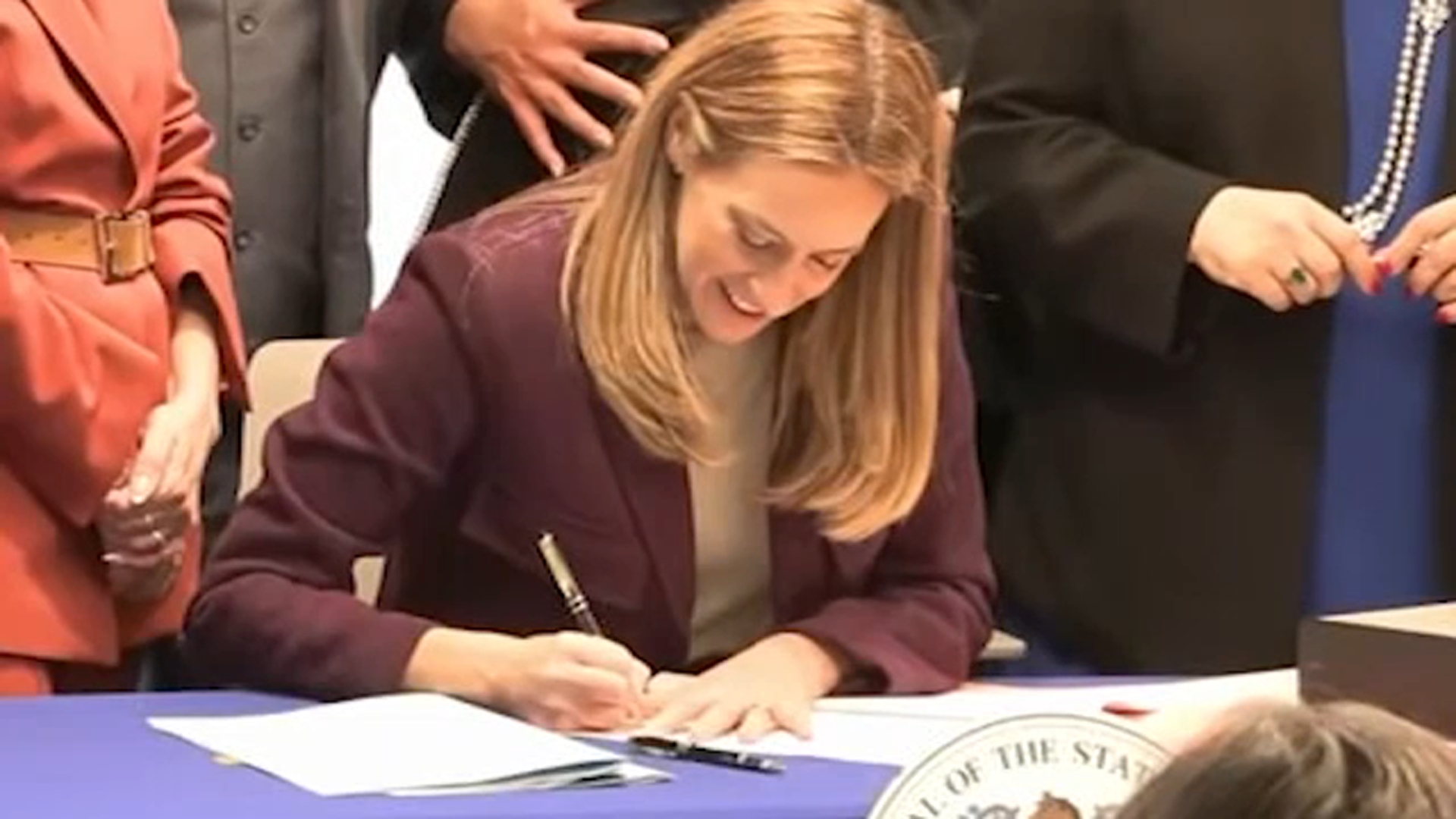 Gov. Sherrill signs controversial immigration bills into law in New Jersey