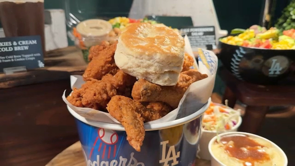 Dodgers unveil tasty new ballpark bites ahead of opening day
