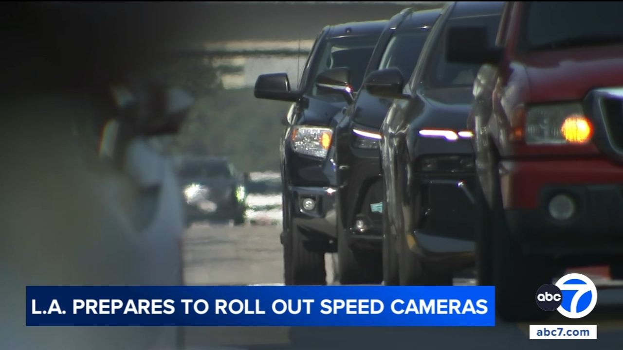 LA council votes to approve installation of 125 speed cameras, followed by 60-day grace period