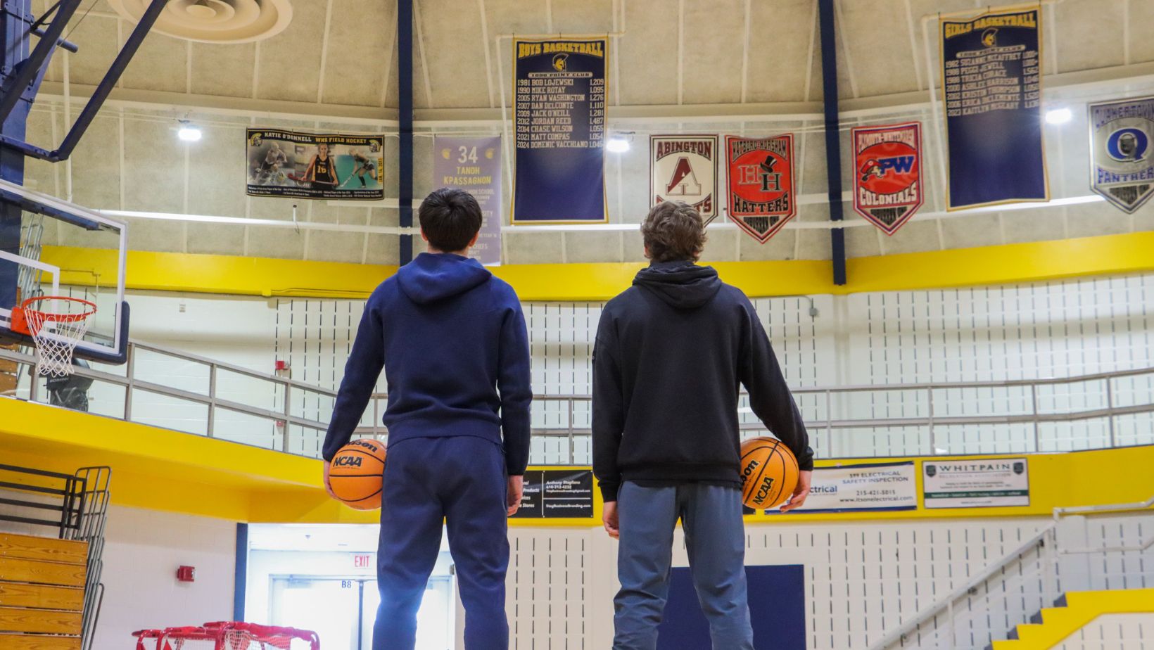 Brothers achieve 1000-point records at Wissahickon High School