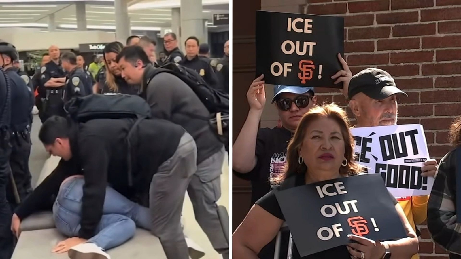 Did SF police violate sanctuary law at SFO? Advocates demand answers after ICE arrest