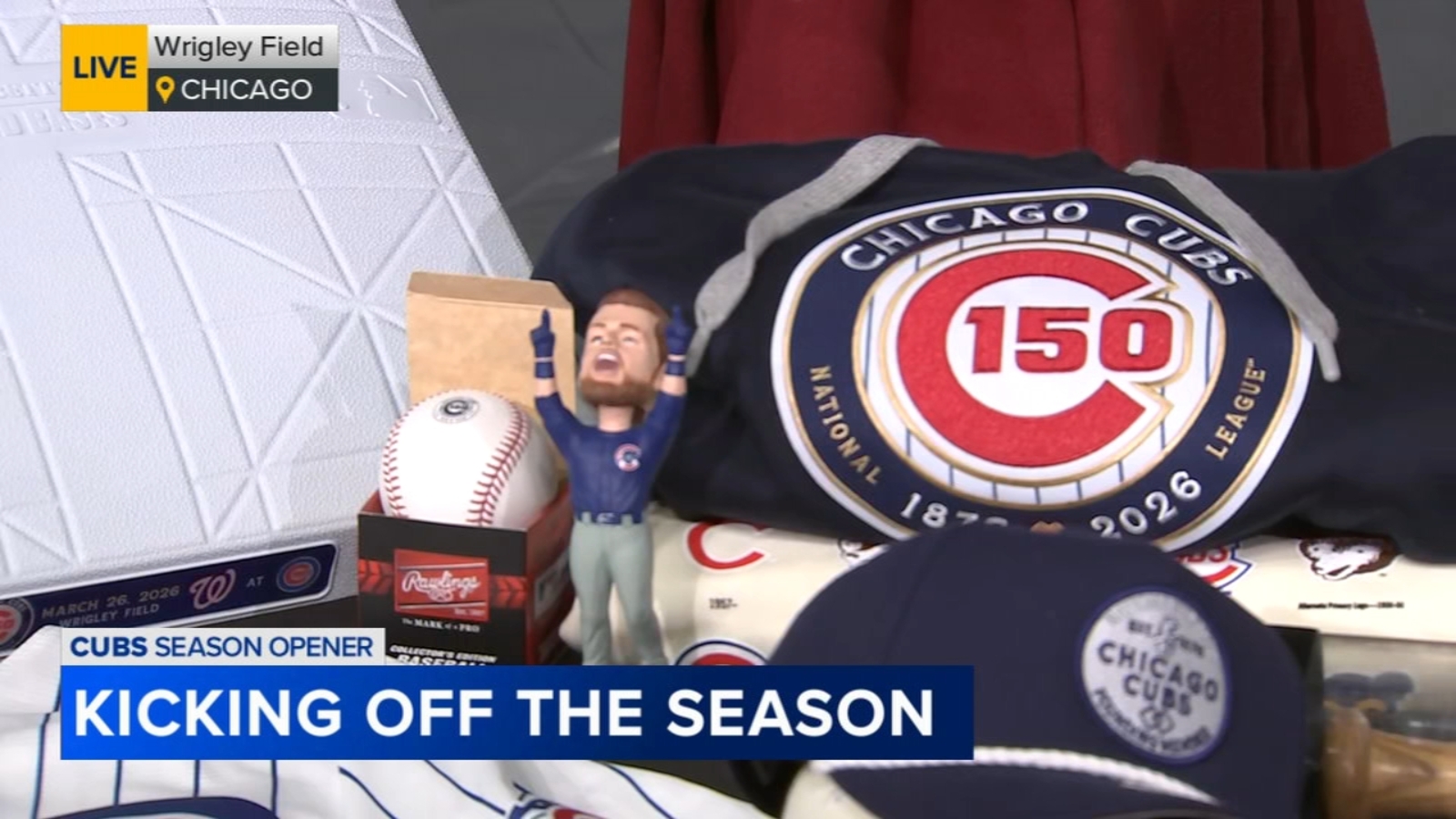 Chicago Cubs set to host Washington Nationals for Opening Day 2026