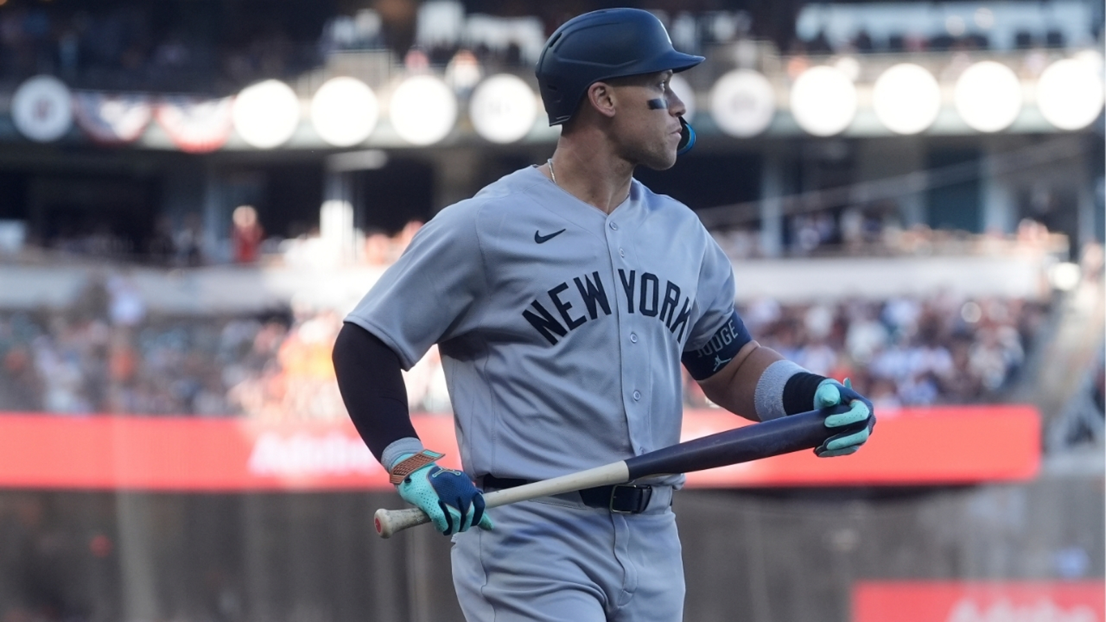 Aaron Judge goes hitless for first time in career on opening day for Yankees