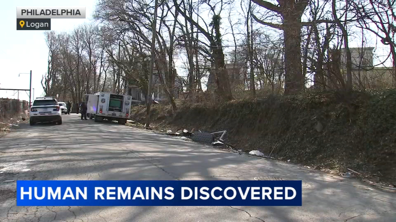 Human remains discovered in Philadelphia's Logan neighborhood