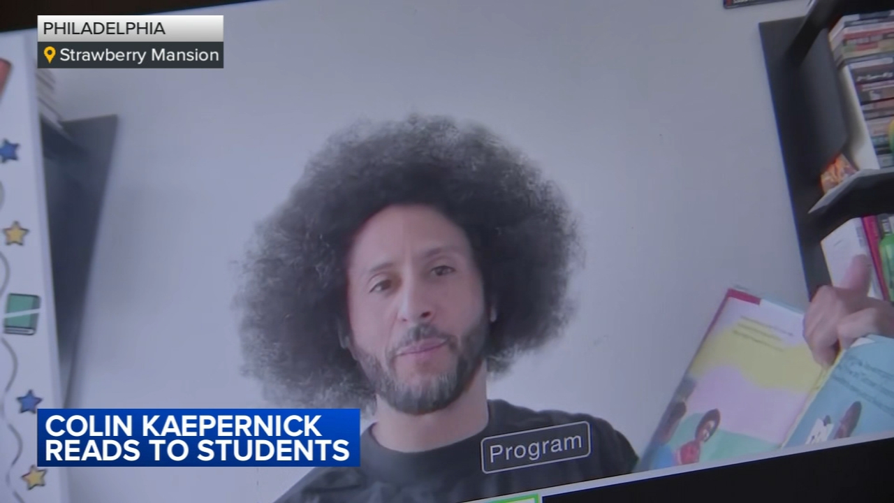 School District of Philadelphia partners with Colin Kaepernick for virtual reading platform launch