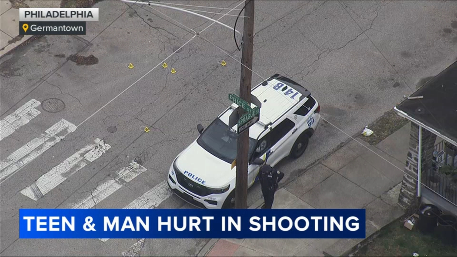 Teenager, man injured following double shooting in Philadelphia's ...