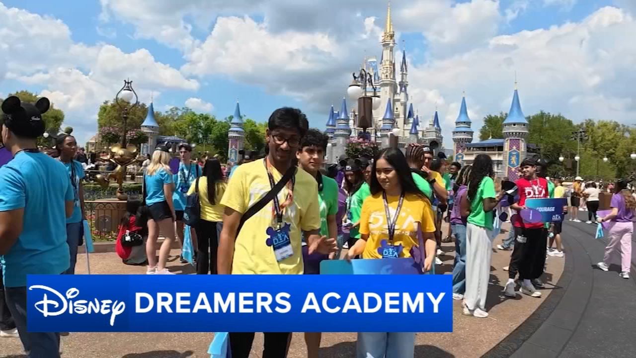 Students pursue their dreams at the Disney Dreamers Academy in Orlando