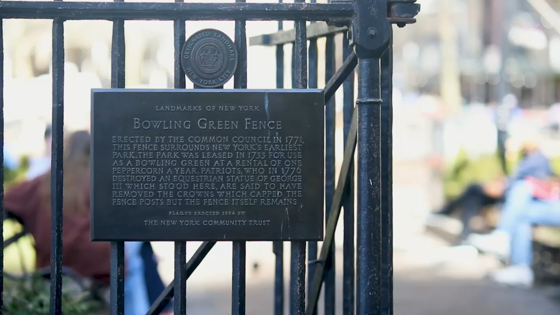 Piece of American Revolution still stands in New York's oldest fence
