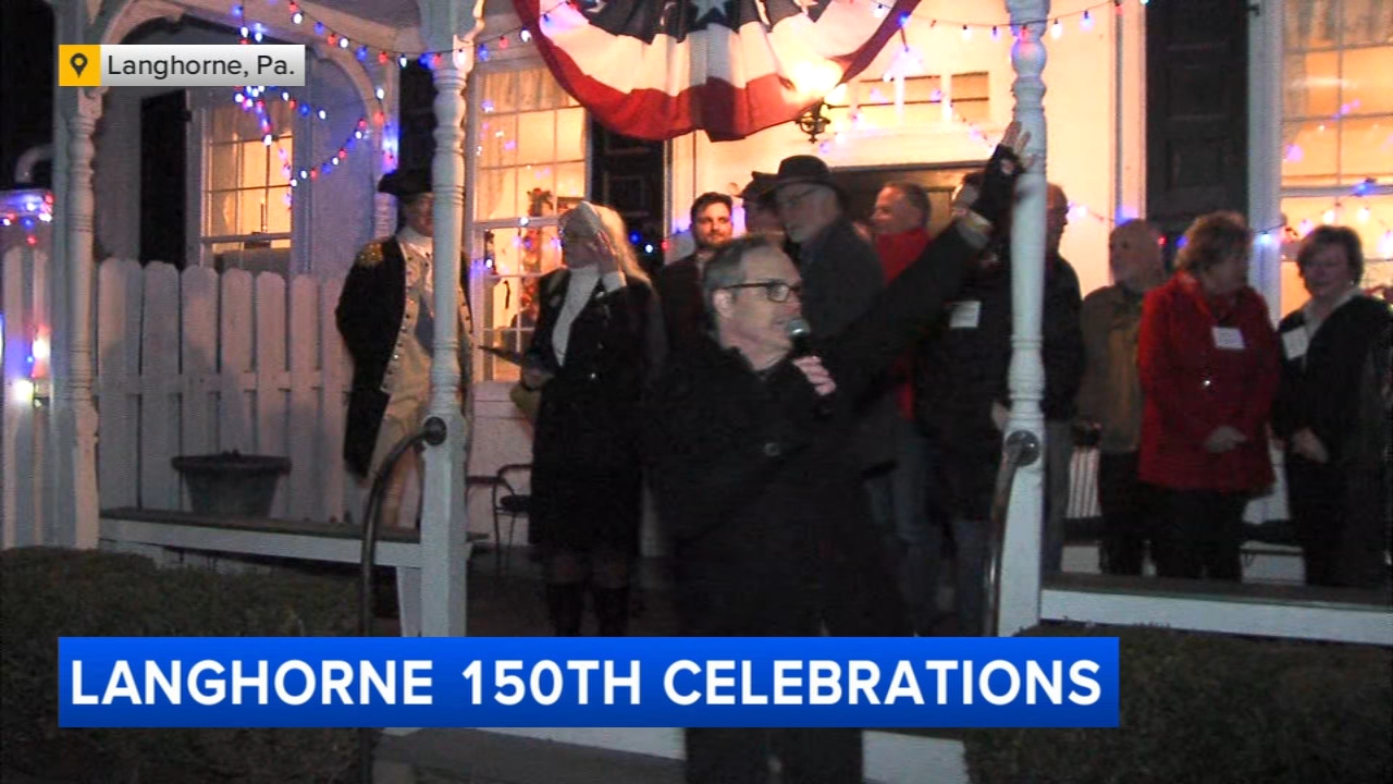 Community members of Langhorne, Pa. gather to celebrate borough's 150th anniversary