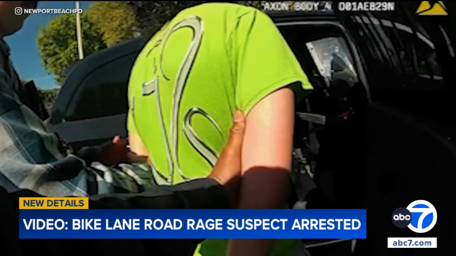 Video shows arrest of BMW driver in Newport Beach road rage incident
