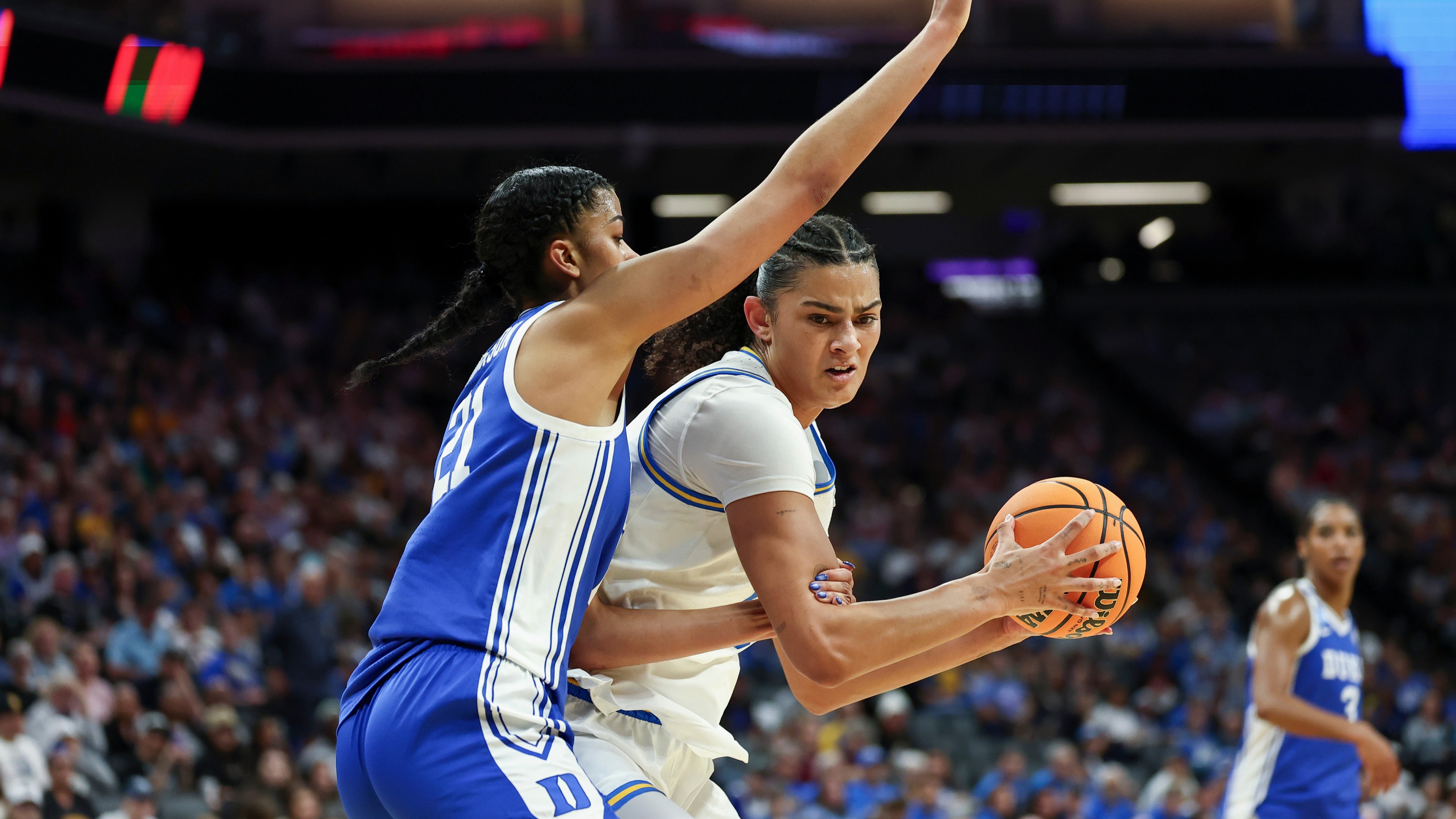 UCLA storms back from rare halftime deficit to beat Duke and reach women's Final Four