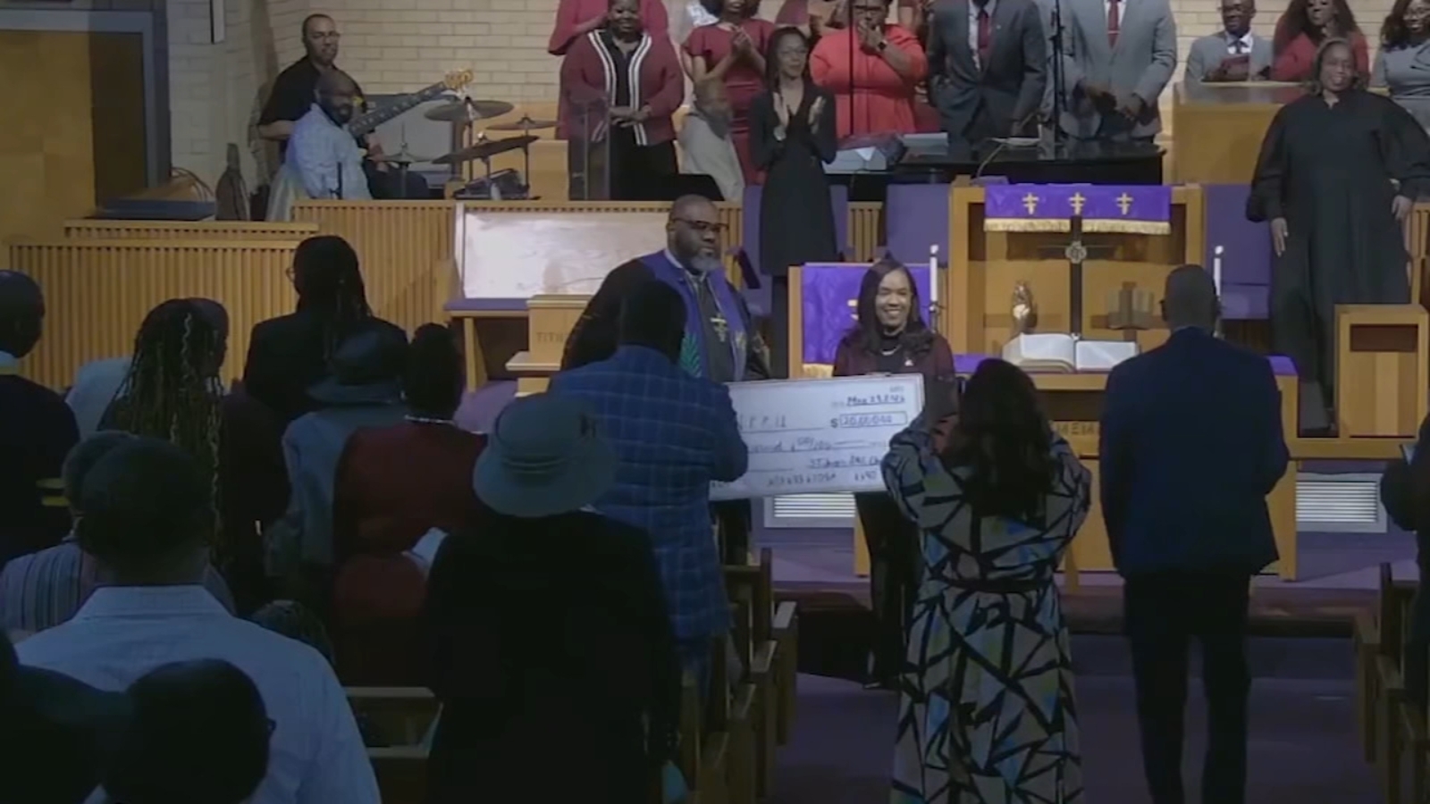 Durham church doubles donation to support North Carolina Central University