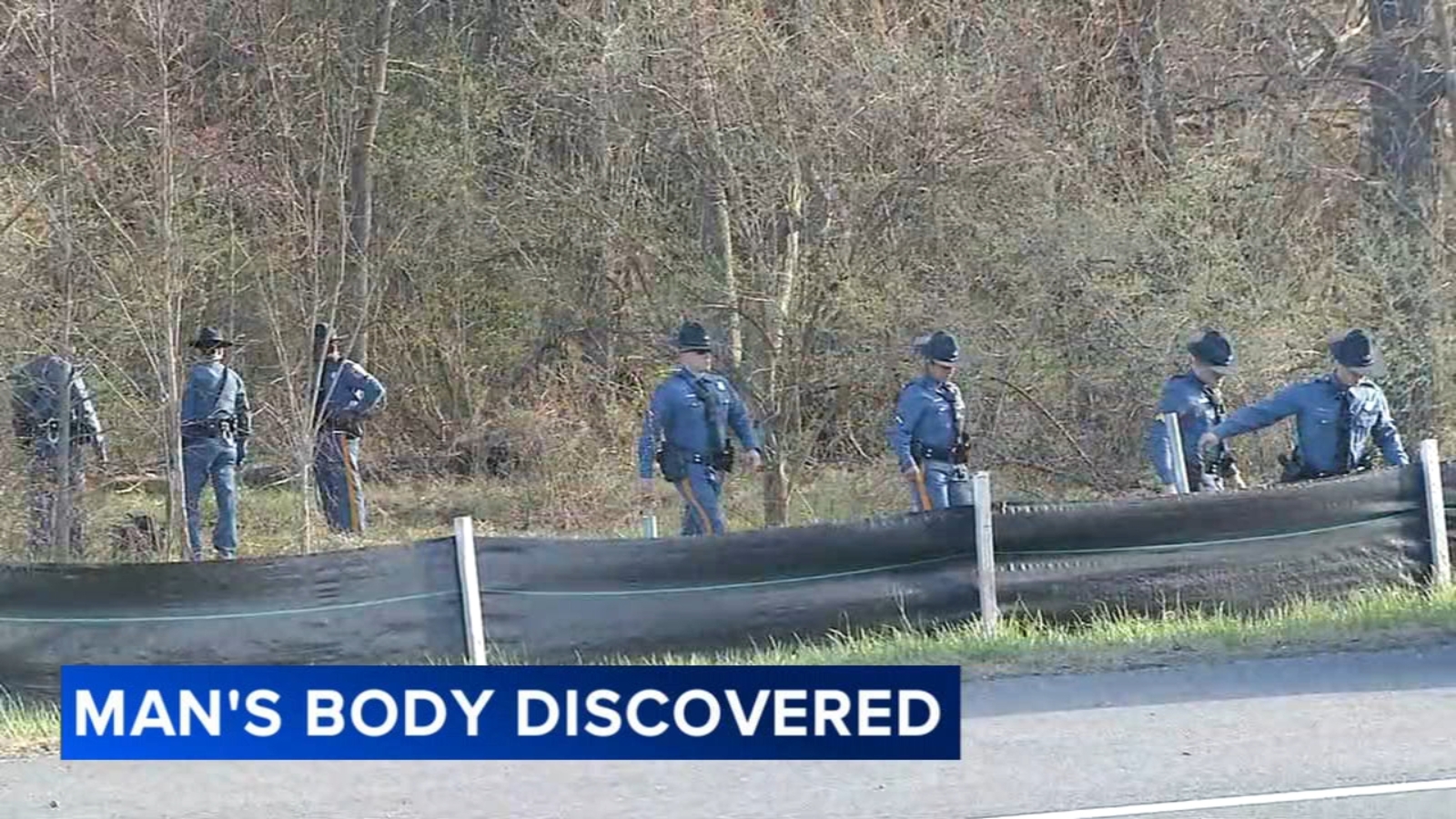 Man's body discovered off Route 40 in New Castle, Delaware