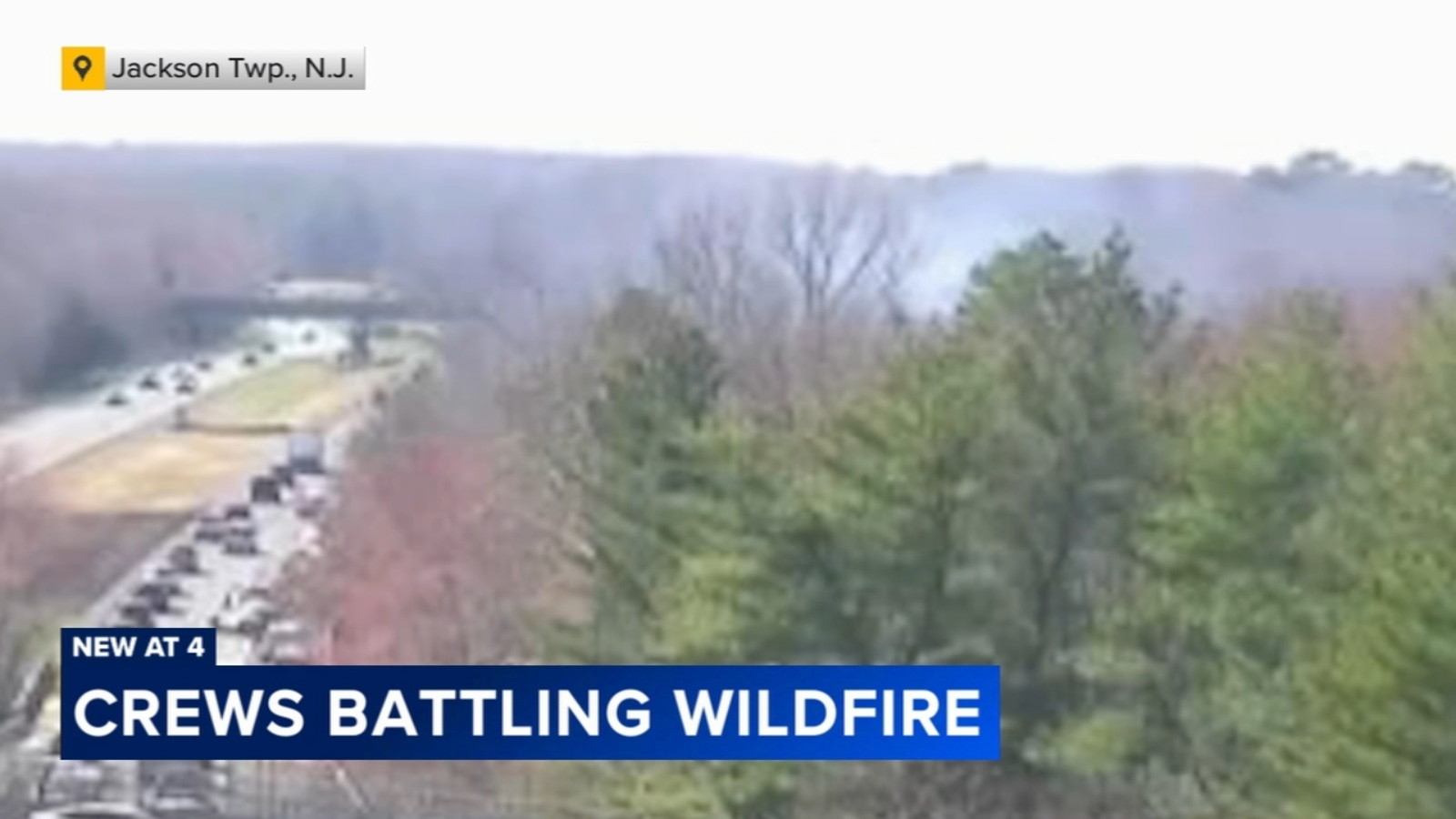 NJ crews contain multiple wildfires in Jackson Township, Ocean County ...