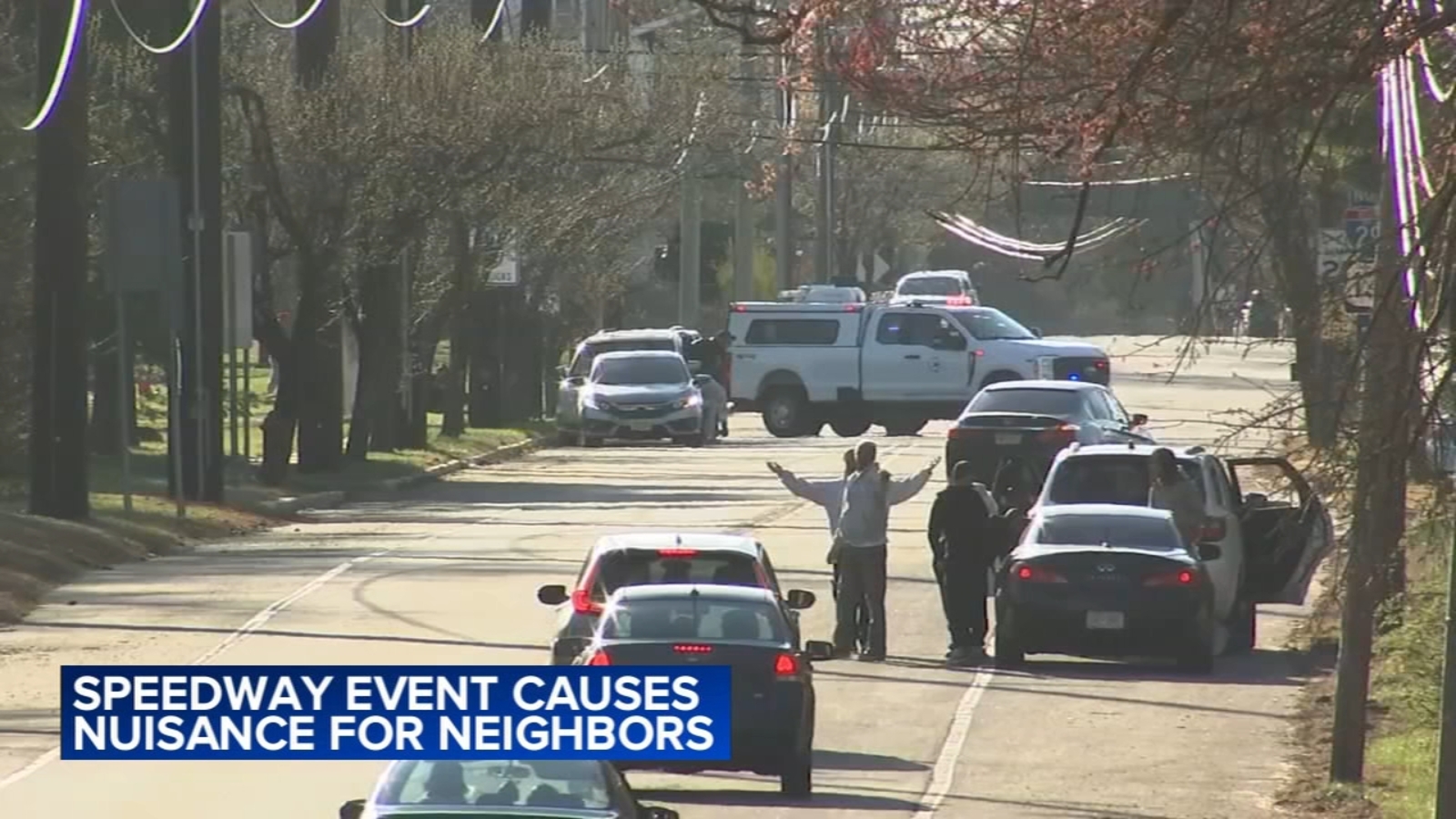 Emergency alert sent as police move to shut down unpermitted event in ...