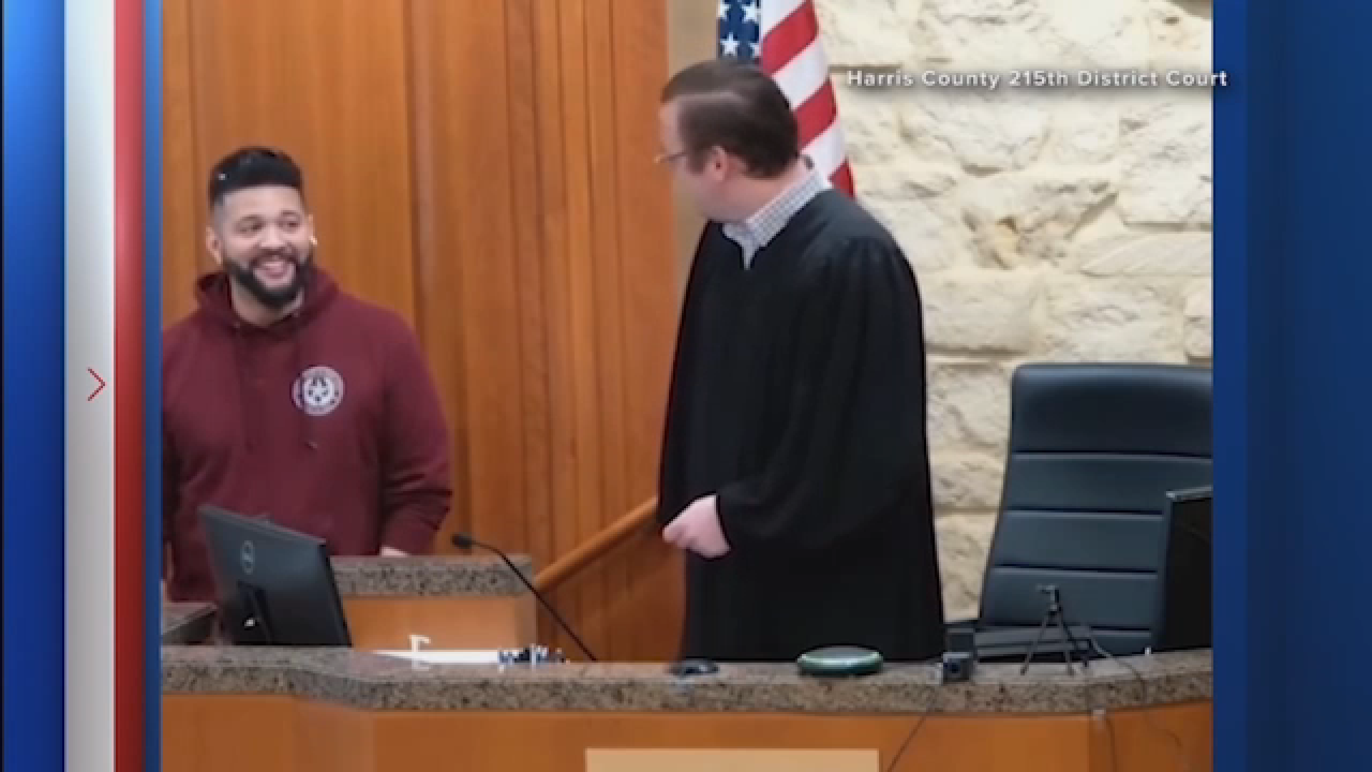 Harris County judge grabs internet's attention after confrontation with IT technician