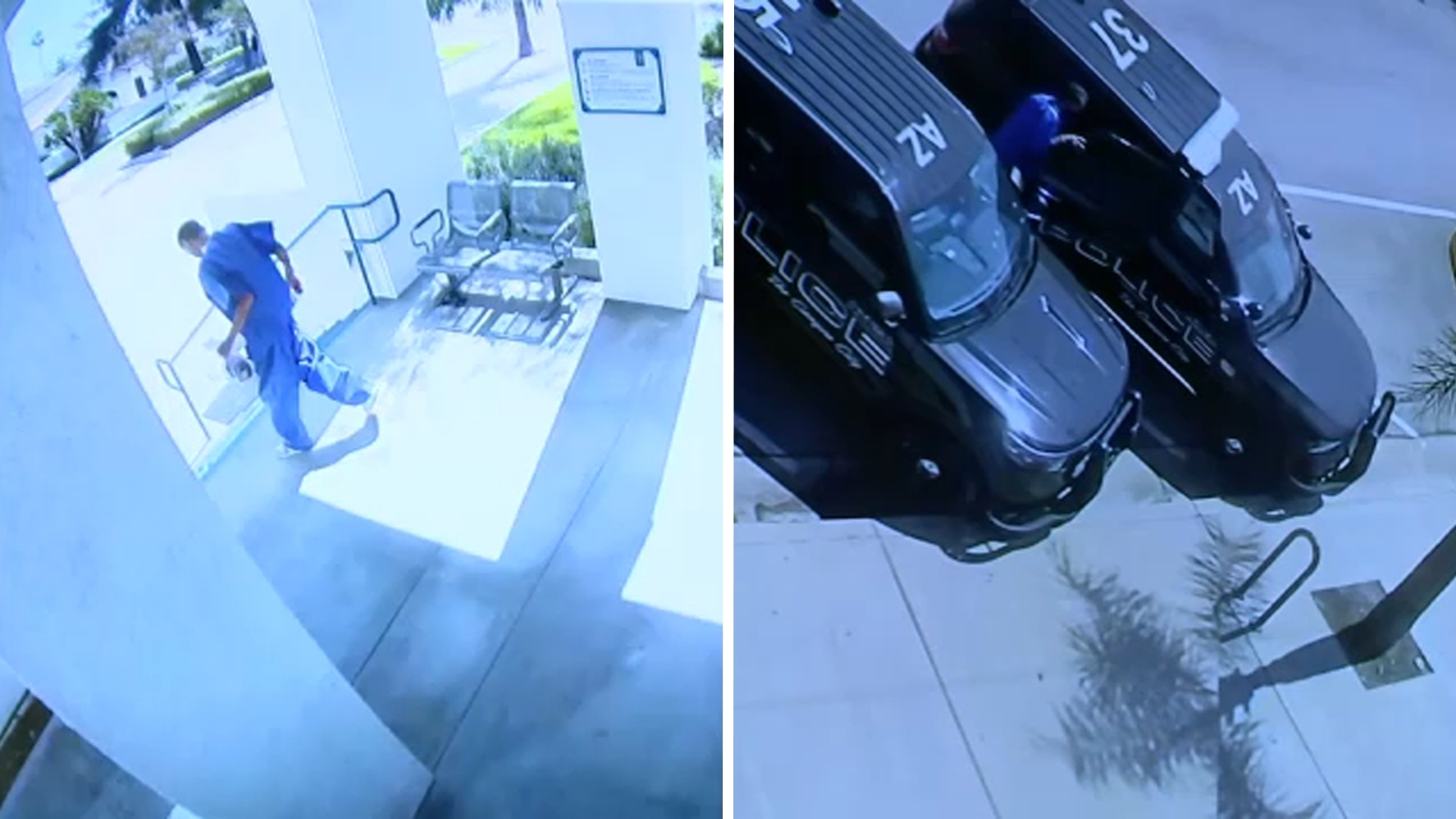 Video shows moment man got into unlocked Azusa patrol car days before he was found dead inside