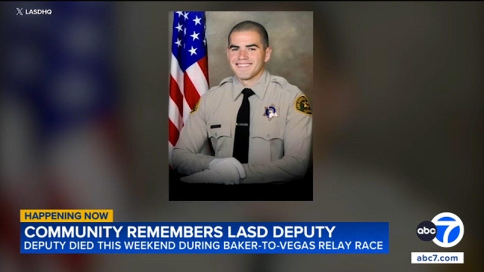 Procession held for Levi Vargas, LA County Deputy who died during Baker-Vegas relay race Procession held for Levi Vargas, LA County Deputy who died during Baker-Vegas relay race