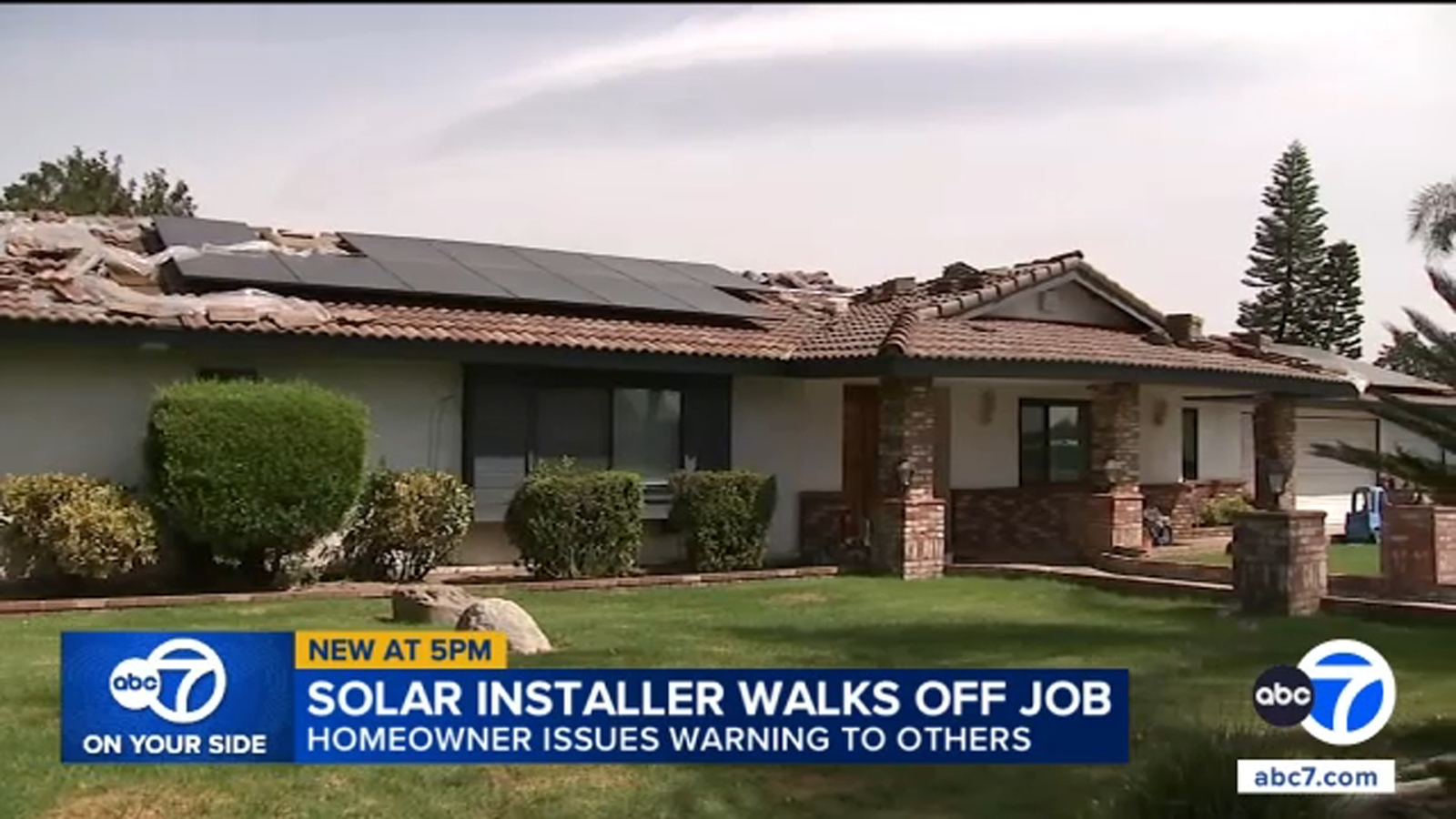 San Bernardino County woman claims she’s out K after solar installer walks off the job San Bernardino County woman claims she’s out K after solar installer walks off the job
