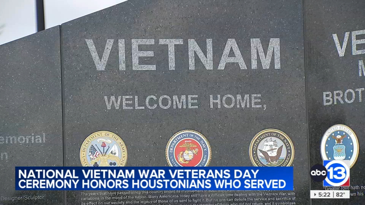 Houston memorial honors Vietnam veterans who didn't get welcome home